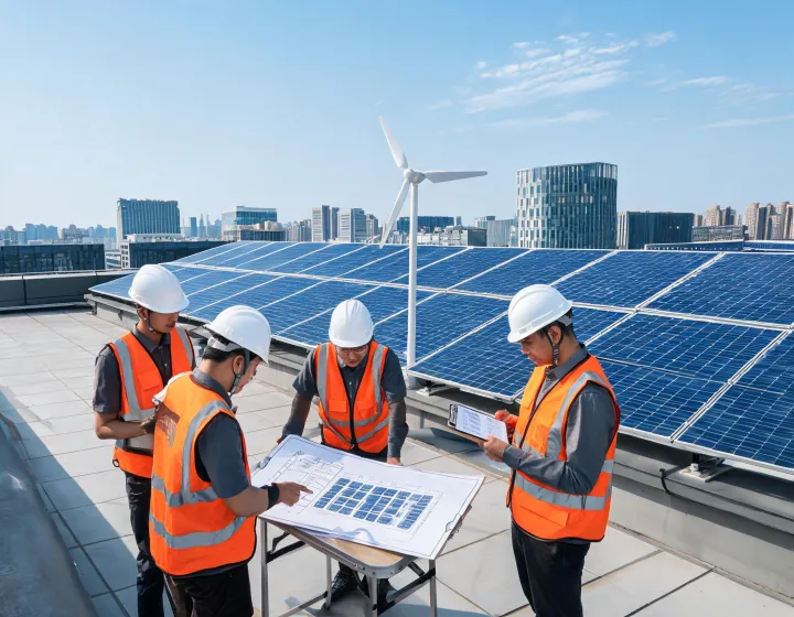 Commercial rooftop wind project under technical review